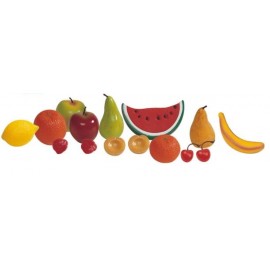 Miniland Cos cu Fructe, 15 piese, educativ
