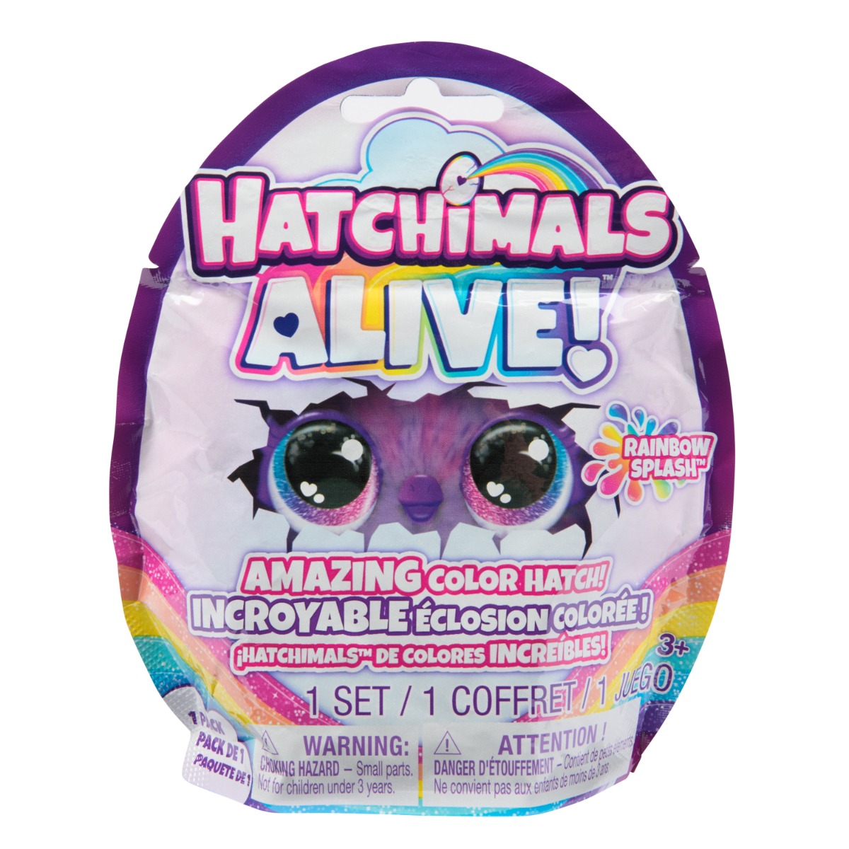 Figurina Surpriză Hatchimals Alive Rainbow Splash