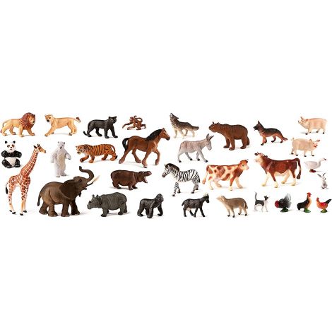 Set 30 Figurine Animale Miniland | Didactic - imagine 4