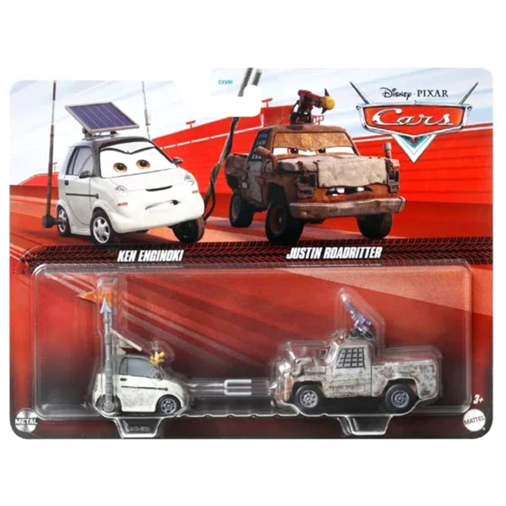 Set Masinute Disney Cars 3, 1:55, Ken & Justin