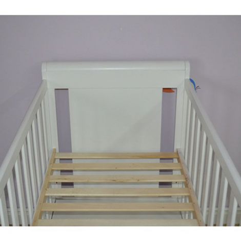 Patut Hubners Mira 120x60 Alb cu Sertar, 3 Nivele - imagine 5