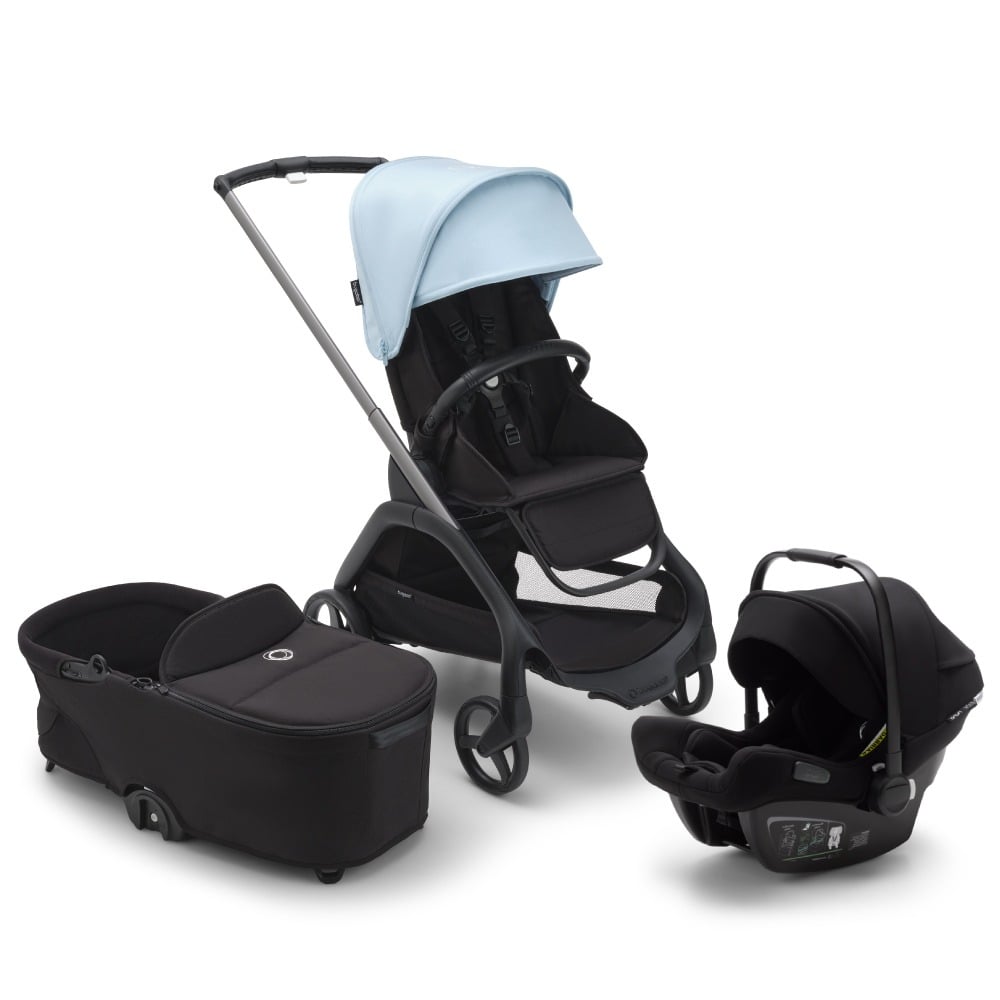 Bugaboo Dragonfly 3 in 1 Black Skyline Blue Compact