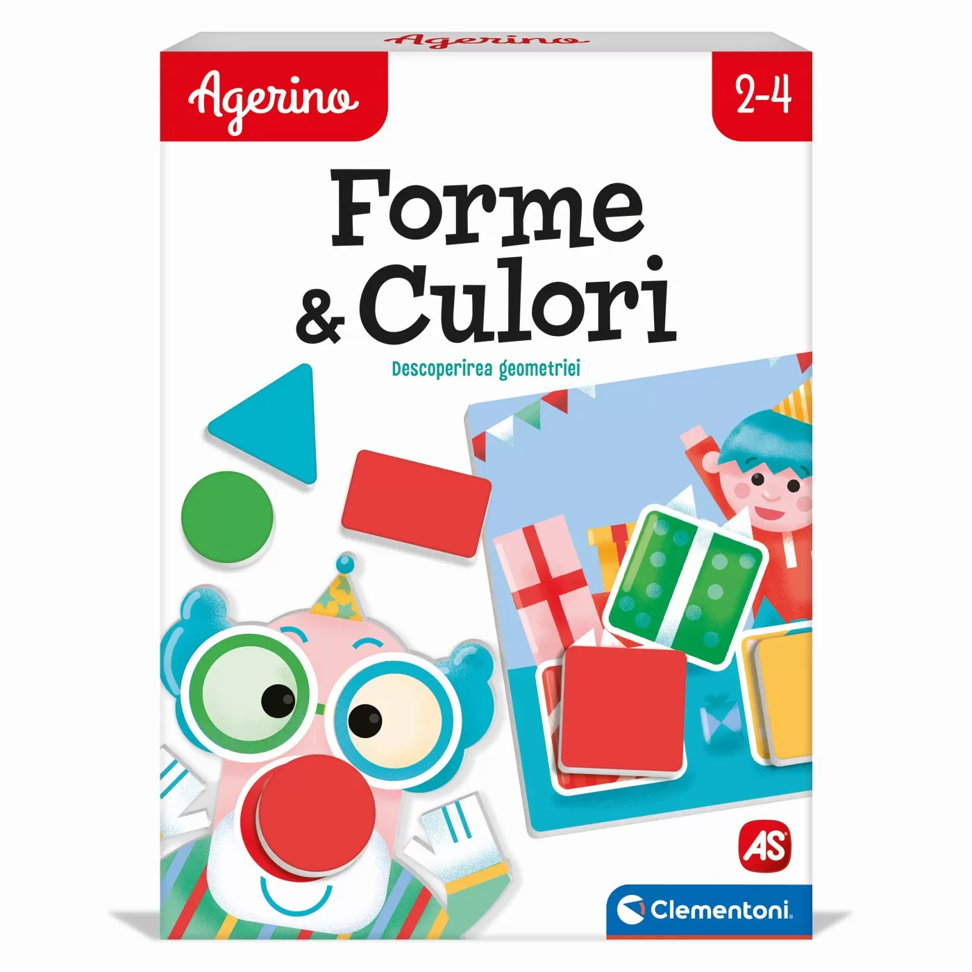 Joc Educativ Forme și Culori AS Games 2-4 Ani