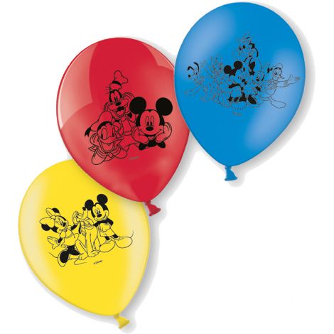 Set 6 Baloane Mickey Amscan - Petrecere Perfectă