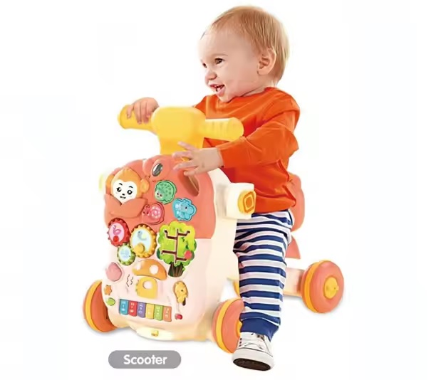 Antepremergator Malplay 4 in 1 Red Monkey - imagine 2