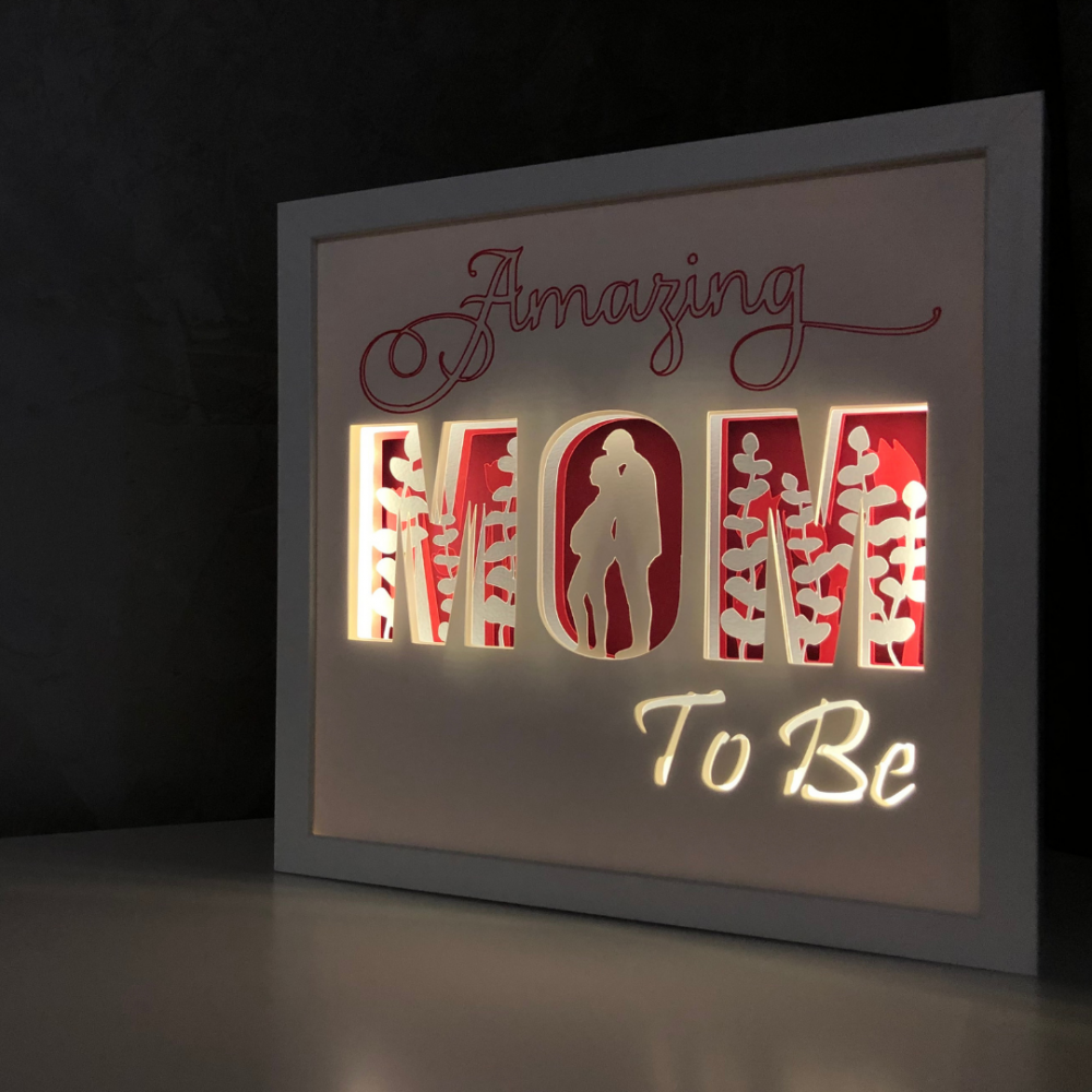 Tablou Luminos Părinți și Copii | Noorhandmadeatelier