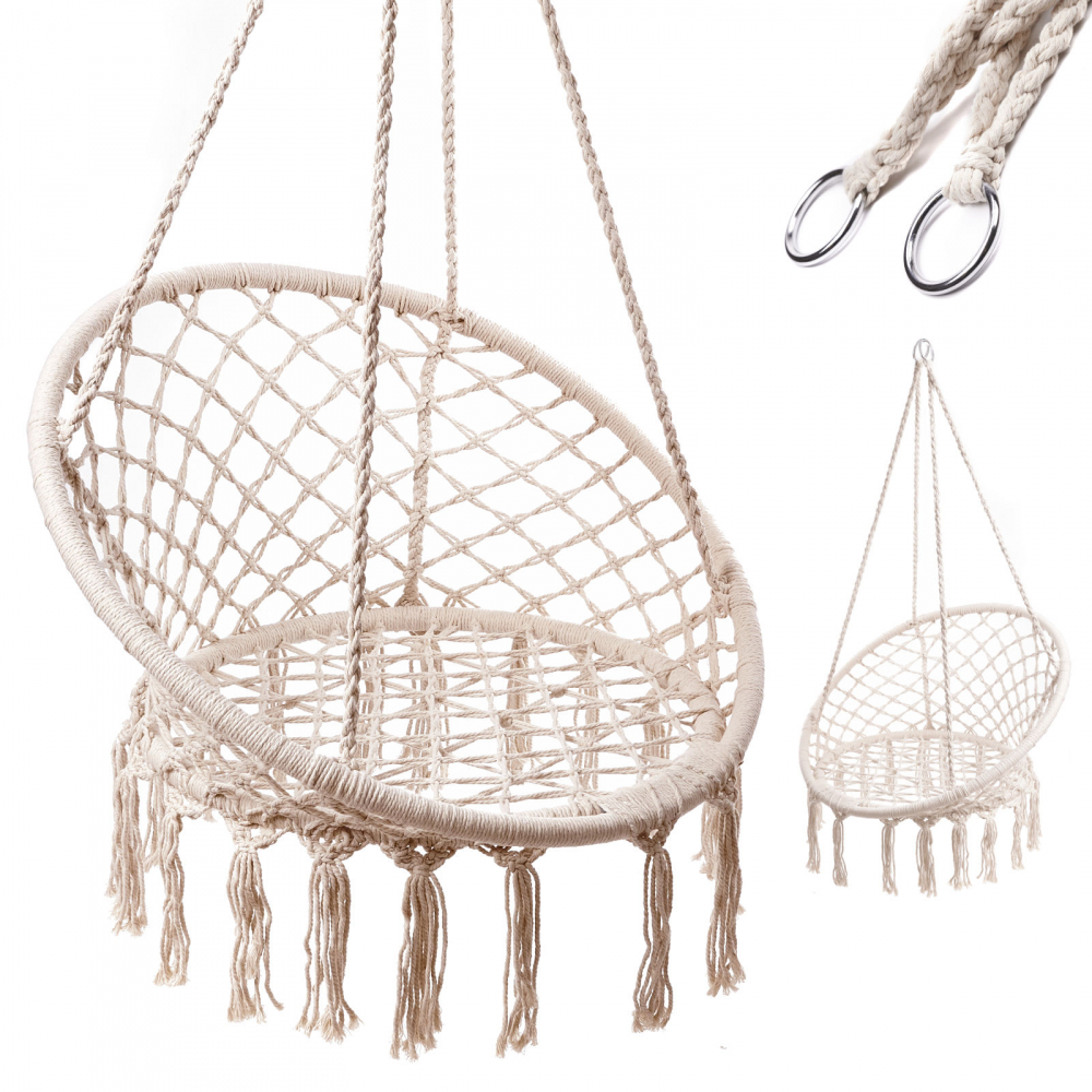 Leagan Suspendat Ikonka, 80 cm, Interior/Exterior - imagine 4