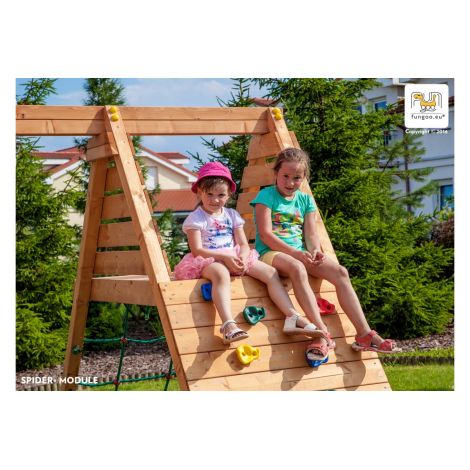 Complex Joaca Fungoo Spider Fortress, Lemn - imagine 10