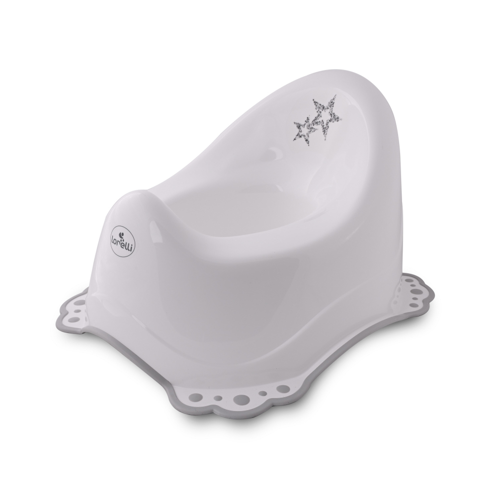 Olita Anatomică Lorelli Little Stars White, Antiderapantă