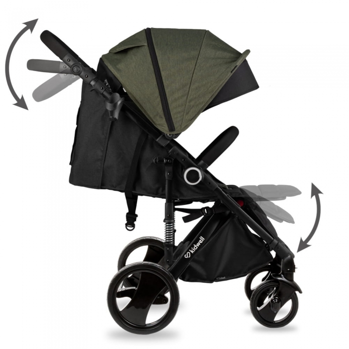 Carucior Sport Kidwell Carell Khaki, 3 in 1 - imagine 6