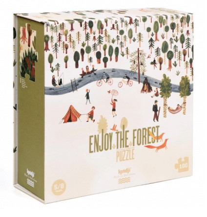Puzzle Padurea Londji, 100 piese