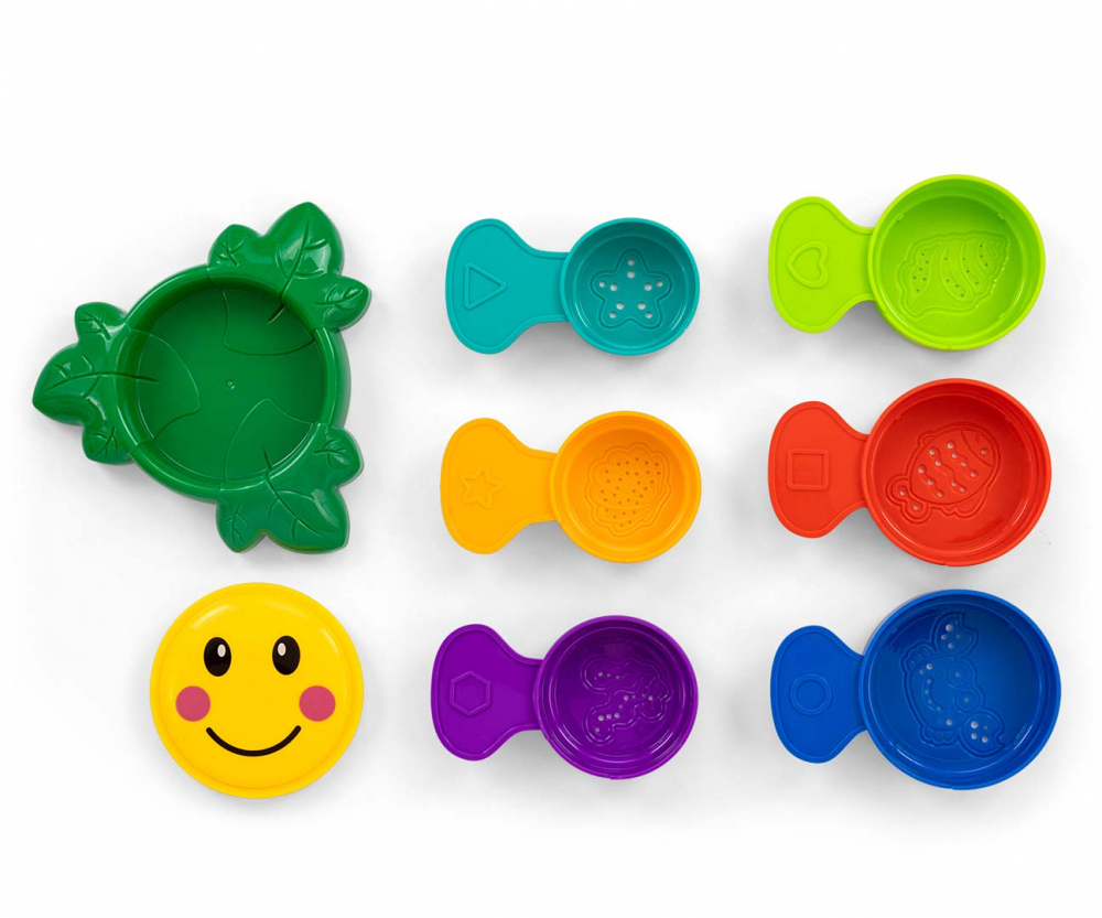 Milly Mally Jucarie Baie Stacking Flower 6 Cupe - imagine 5