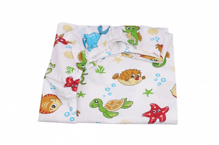 Confort Family Cearsaf Patut Bumbac Marine 120x60