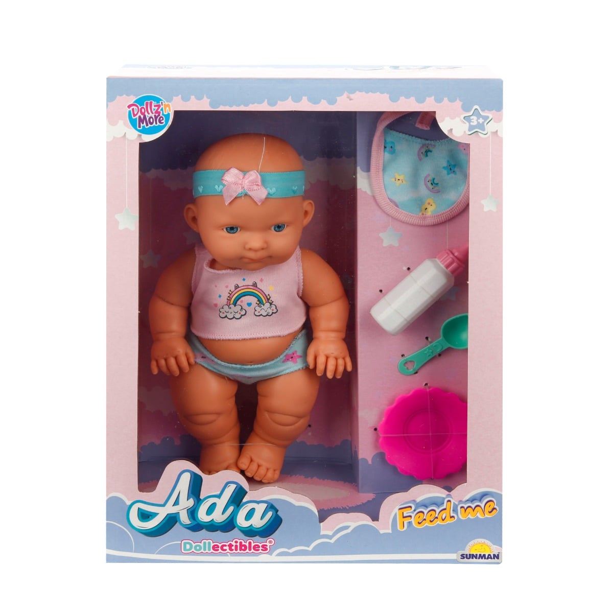 Papusa Bebelus Ada La Masa 23cm Dollz n' More
