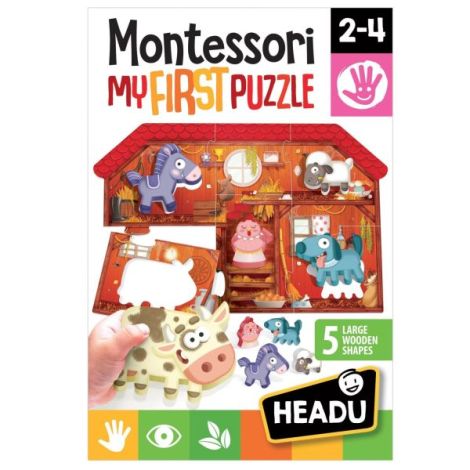 Puzzle Montessori Ferma Headu | Joc Educativ - imagine 3