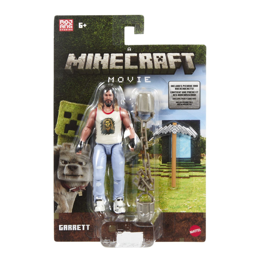 Figurina Minecraft Garrett Mattel cu Accesorii