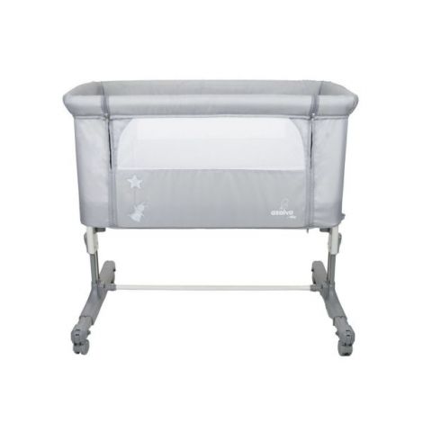Pat Co-Sleeper Asalvo Calm Gri - Pliabil - imagine 4