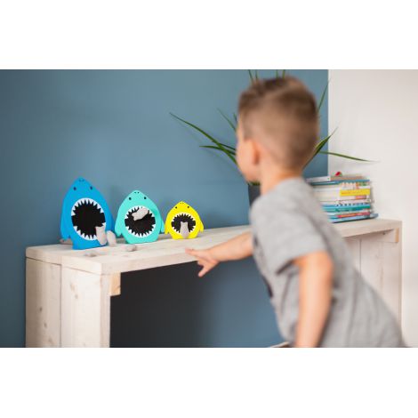Joc Lemn Tintește Rechinii Bs Toys | Motricitate - imagine 3