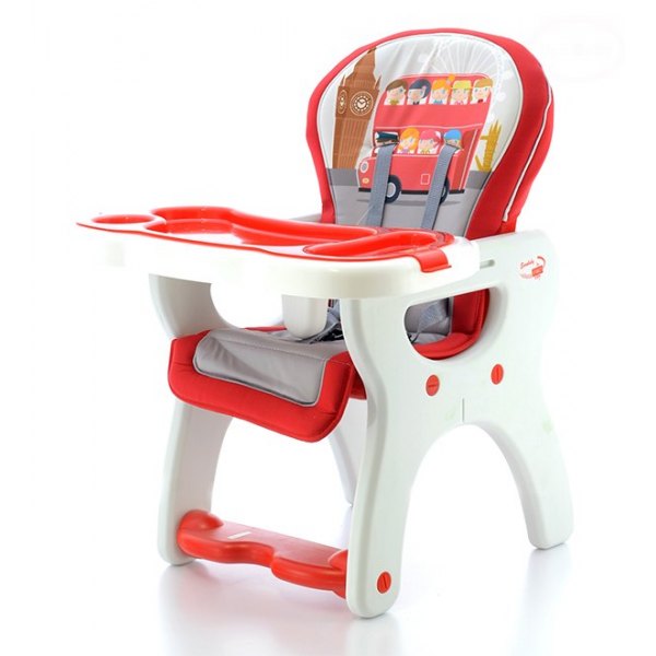 Scaun de Masa Eurobaby GYO1, 2 Tavite, Multifunctional - imagine 2