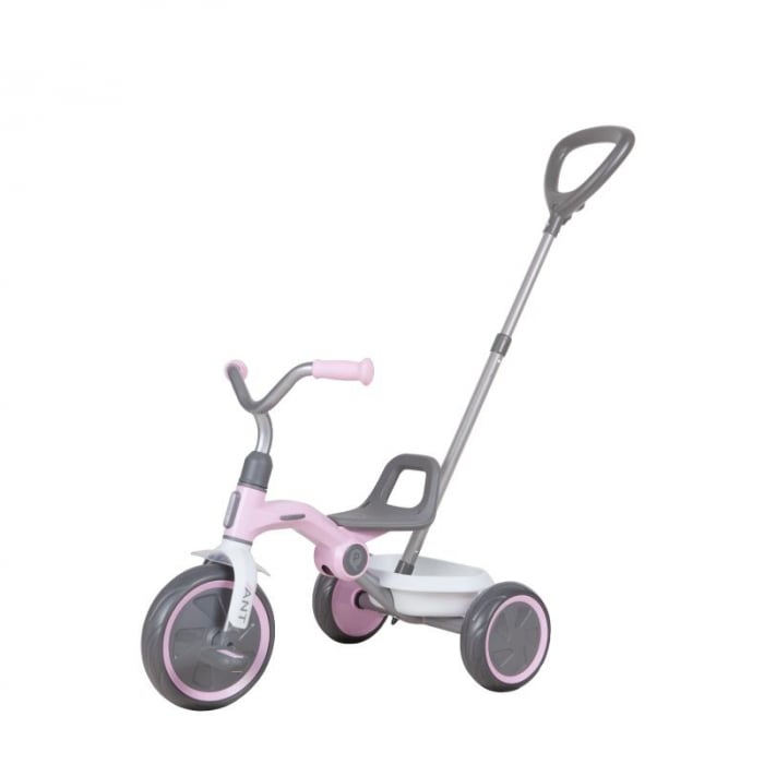 Tricicleta Qplay Ant Plus Roz Portabilă