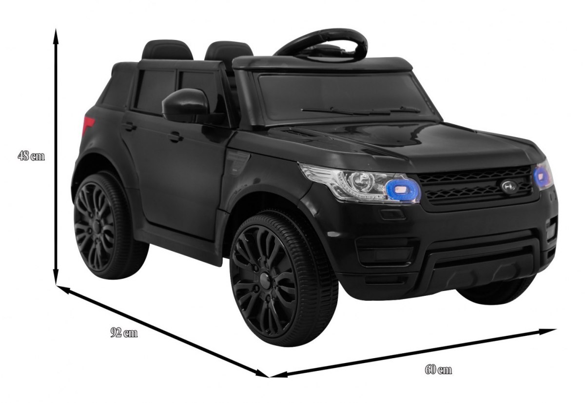 Mașinuță Electrică START RUN Negru | Autokids - imagine 2