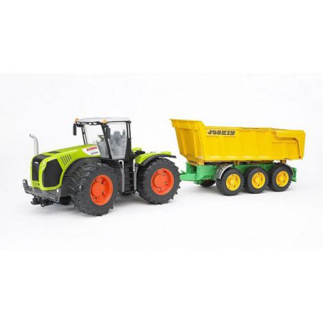 BRUDER Tractor Claas Xerion 5000 - Direcție 4×4 - imagine 7