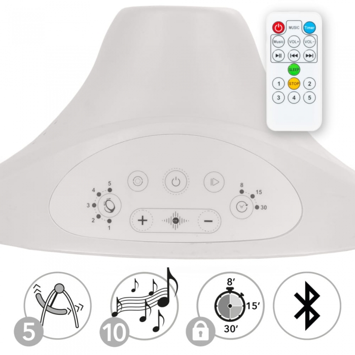Leagan Electric Kidwell Luxi 2in1, Light Melange - imagine 4