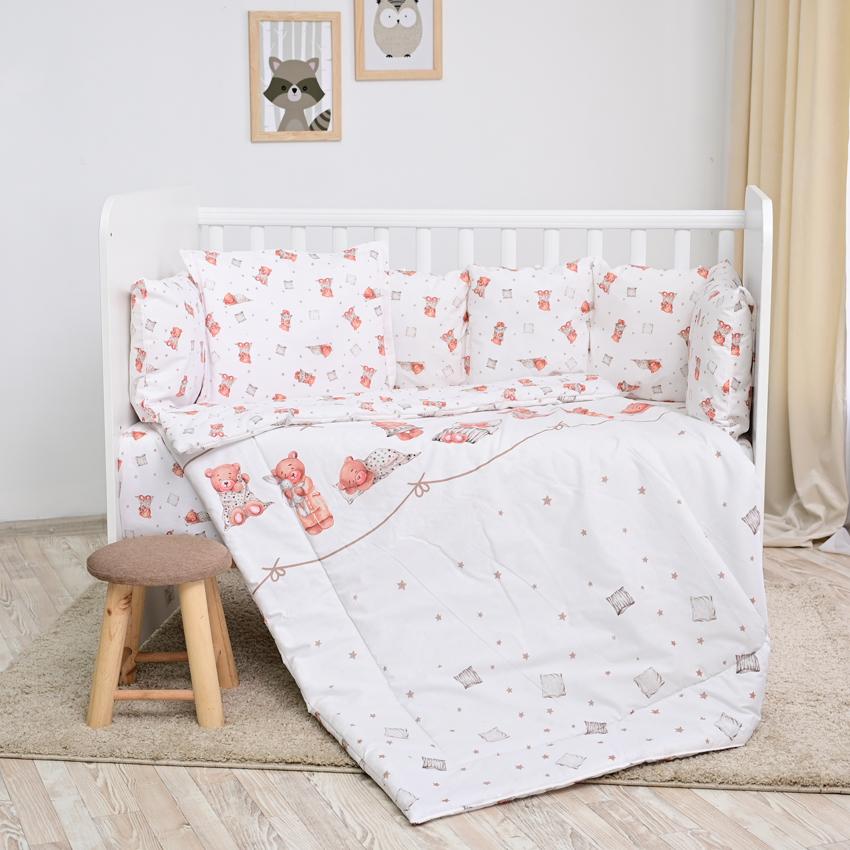 Lenjerie Pat Bebe 8 Piese Lorelli Bears