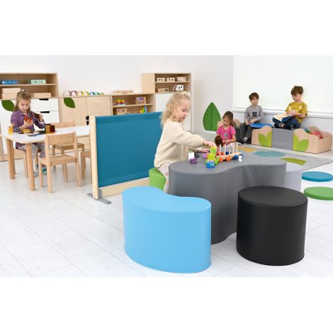 Set Masa si Scaune Puf Moje Bambino | Gradinita - imagine 14