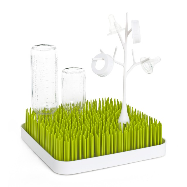 Accesoriu Uscare Biberoane Boon Twig, Alb - imagine 2