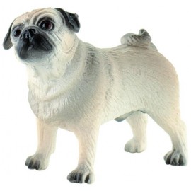 Figurină Bullyland Cățeluș Mops, 6 cm