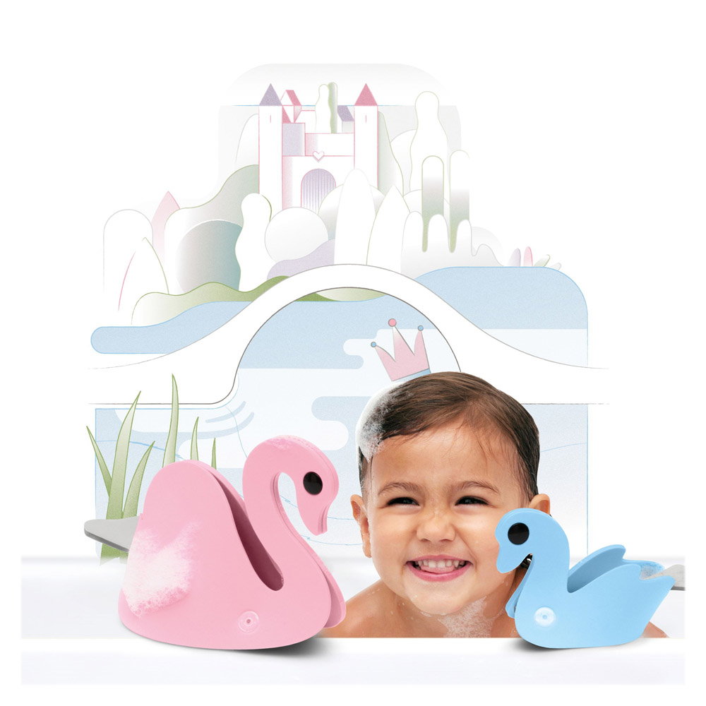 Jucarie Baie Lacul Lebedelor Quut Toys Creativa - imagine 4