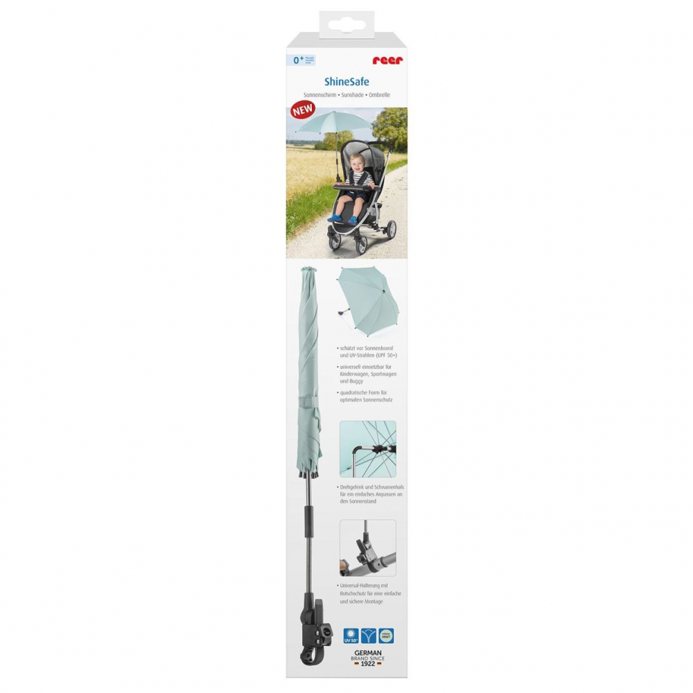 Umbrelă Soare Reer ShineSafe Menta UV 50+