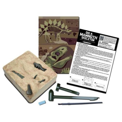 Set Sapa Descopera Mamut 4M - Jucarie Educativa Paleontolog - imagine 2