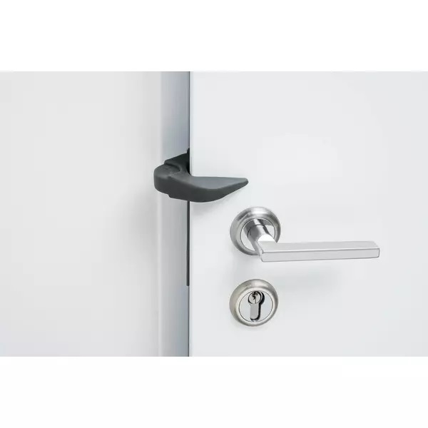 Protectie Usa Safety 1st Gri, Antistrivire