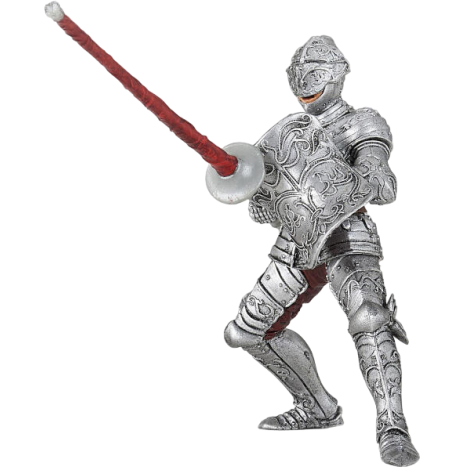 Figurina Papo Cavaler In Armura - Jucărie Medievală