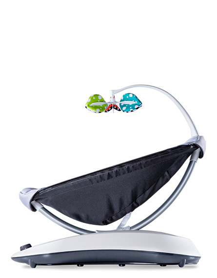 Leagan Electric 4moms RockaRoo Classic Grey - imagine 2