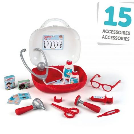 Trusa Doctor Smoby cu 15 Accesorii - imagine 2