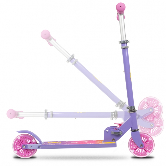 Trotineta WXM Skipo Butterfly cu lumini LED - imagine 6