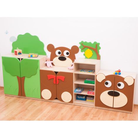 Set Ursuletul Vesel Moje Bambino - Mobilier Grădiniță - imagine 6