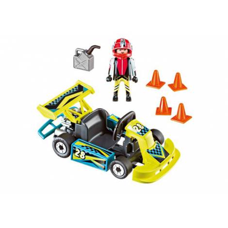 Playmobil - Set Portabil Masinuta de Curse - imagine 2