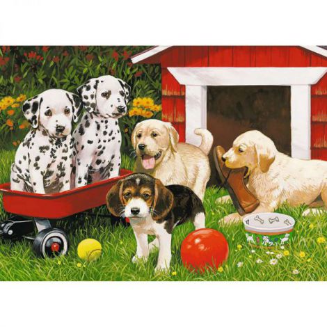 Puzzle Ravensburger Căței 60 piese, Educativ - imagine 2