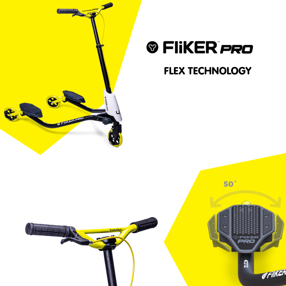 Trotineta Yvolution Y Fliker Pro Pliabilă - imagine 5