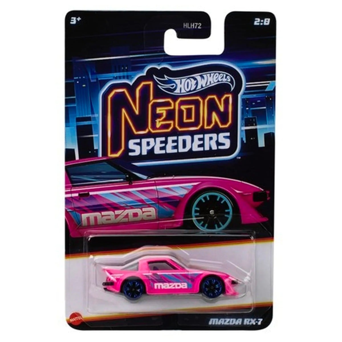 Hot Wheels Mazda RX-7 Neon Speeders