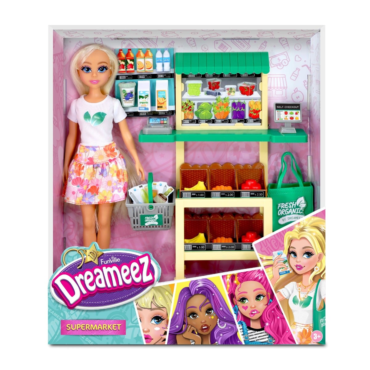 Set Supermarket Dreameez cu Papusa