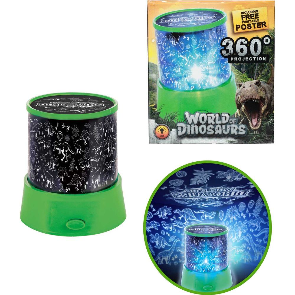 Proiector Camera Dino Toi-Toys cu 3 Moduri Iluminare