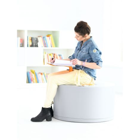 Puf 80 cm Gri Moje Bambino - Rezistent și Ușor de Curățat - imagine 4
