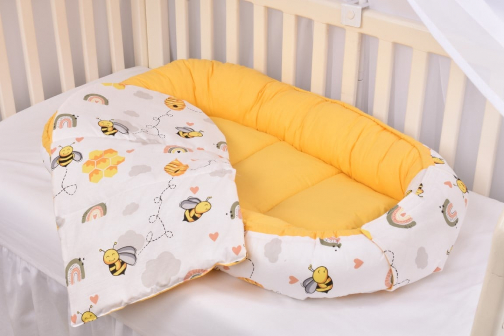 BabyNest Albinute Confort Family | Somn Sigur Bebe