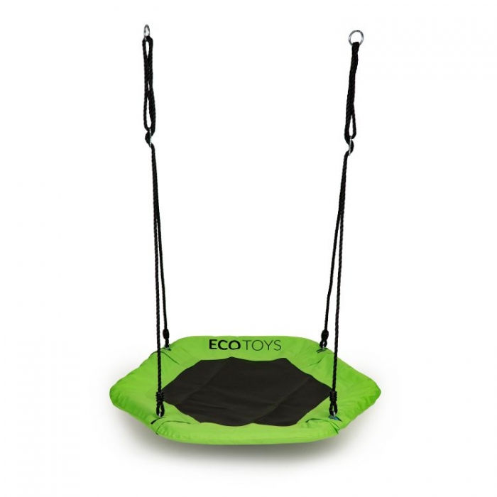Leagan Hexagonal Ecotoys pentru Copii - imagine 5