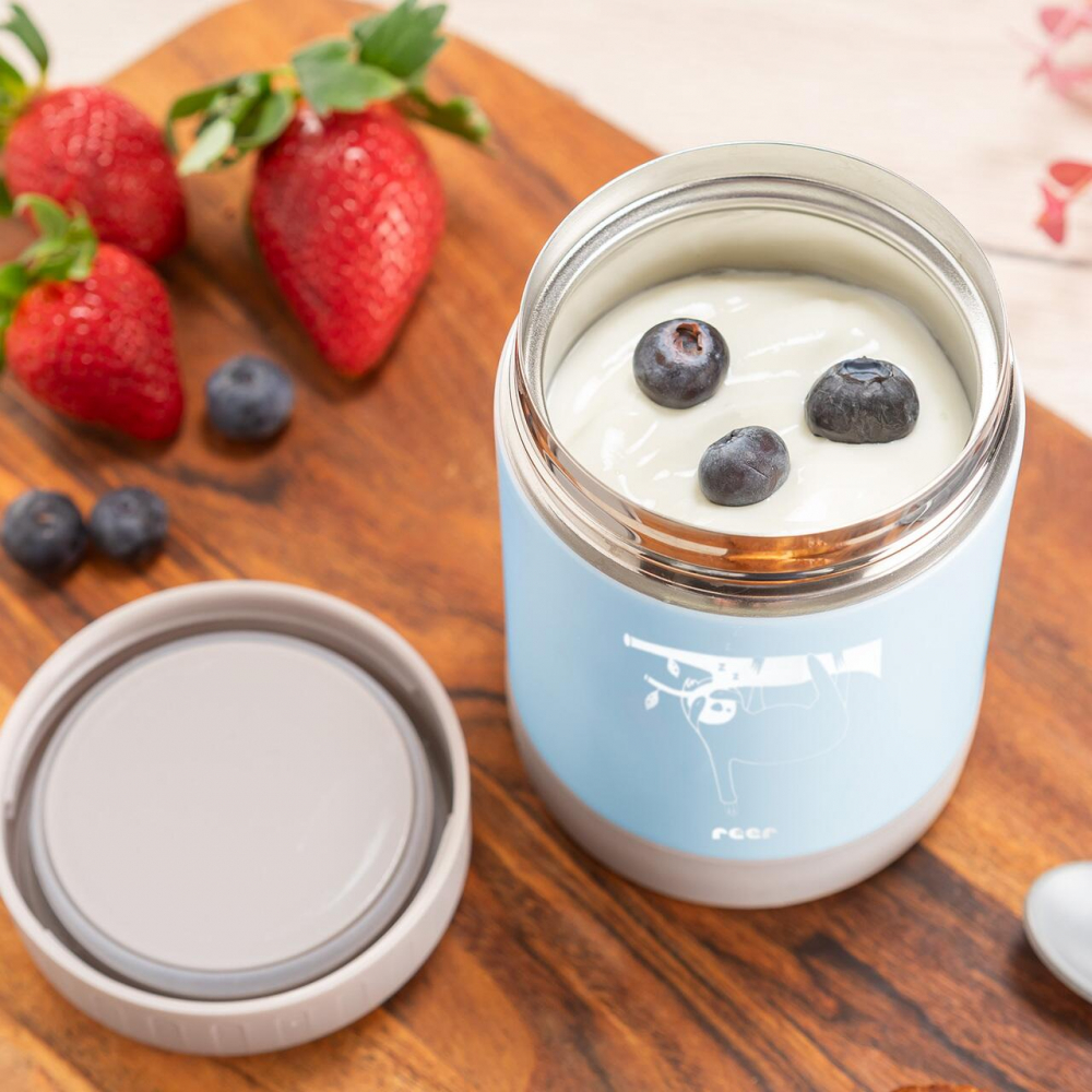 Cutie Termică Reer ColourDesign 300ml Albastră - imagine 3